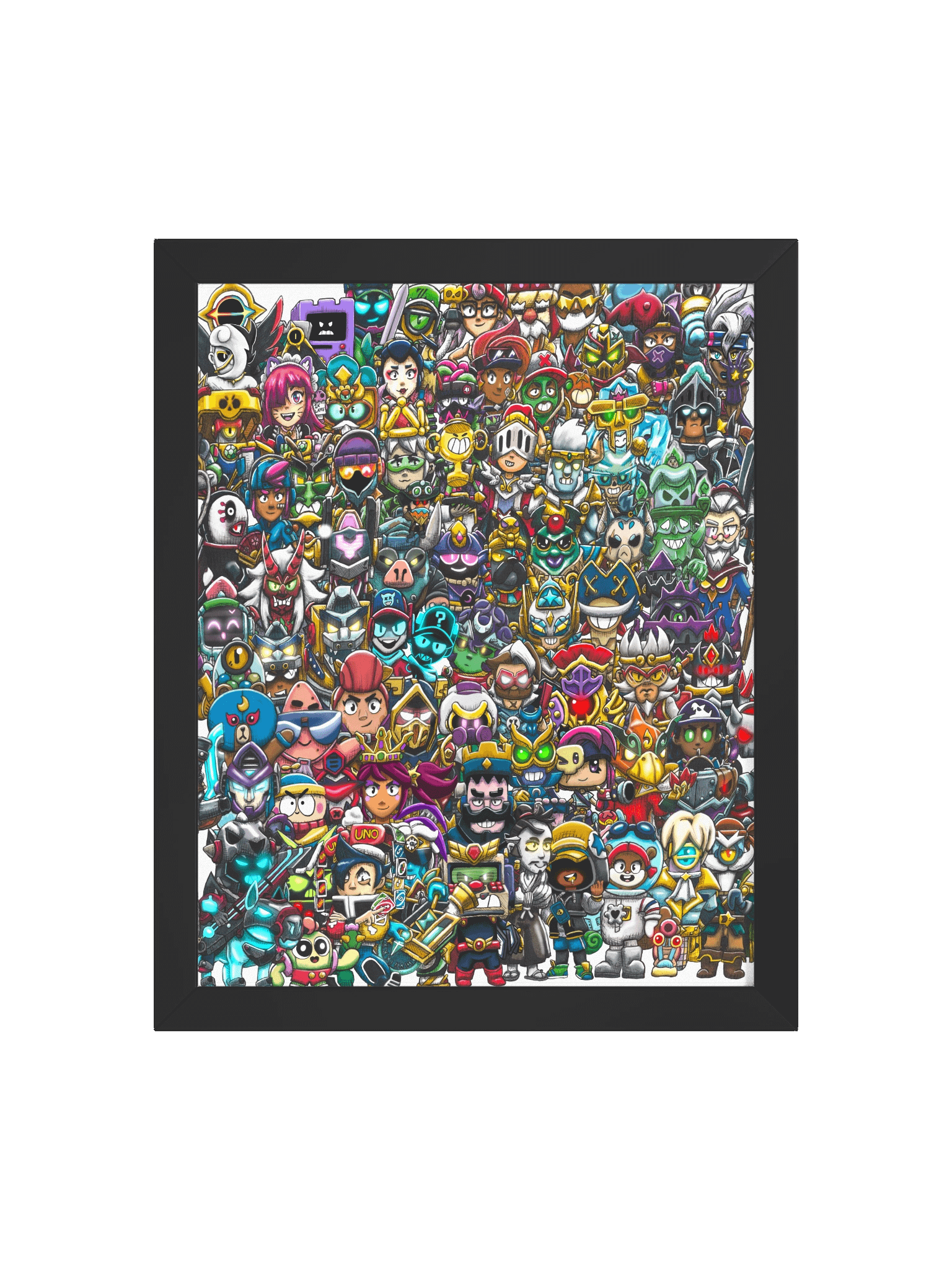 Brawl Stars Skin Poster Framed product image (1)