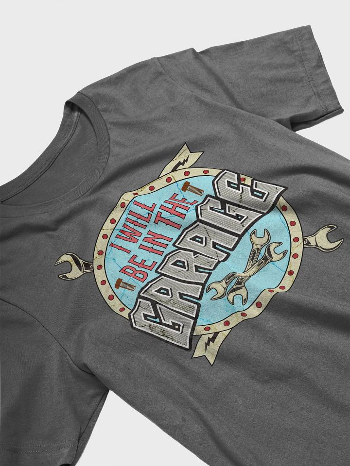 I Will Be In The Garage Affirmation Vintage T-Shirt product image (2)
