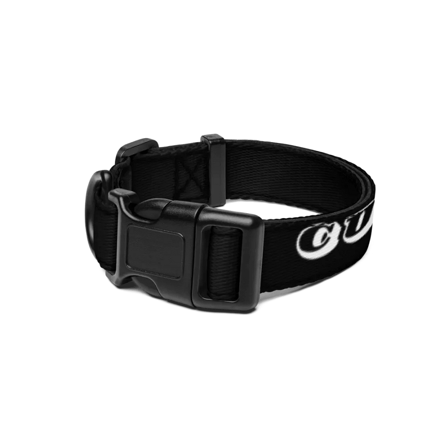 Pet Collar with Heartfelt Words ⚫️ ⚪️ Cuddle Play Repeat product image (3)