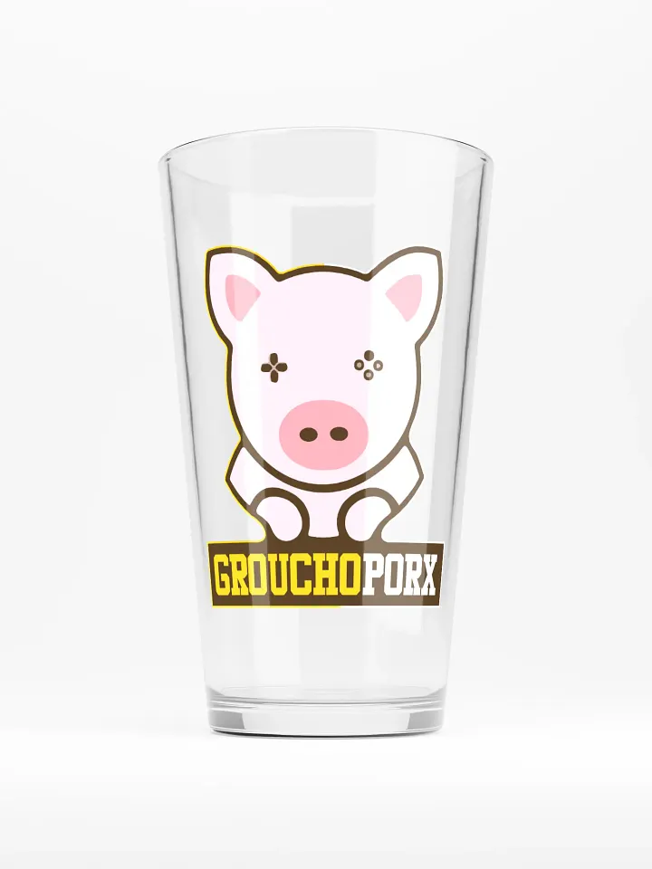 Grouchoporx V2 Pint Glass product image (1)