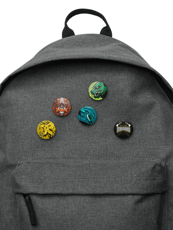 BATTLE OF MIDGARD BADGE SET product image (3)