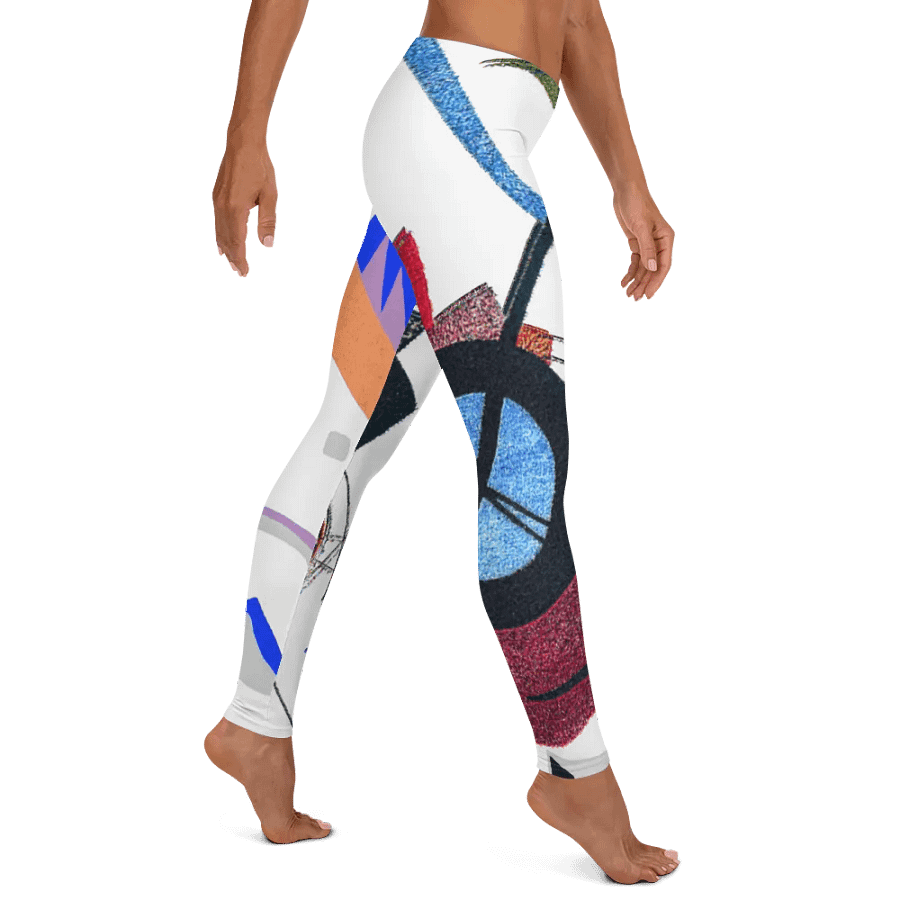 Abstract Lithographic Pattern Design leggings - V1 product image (3)