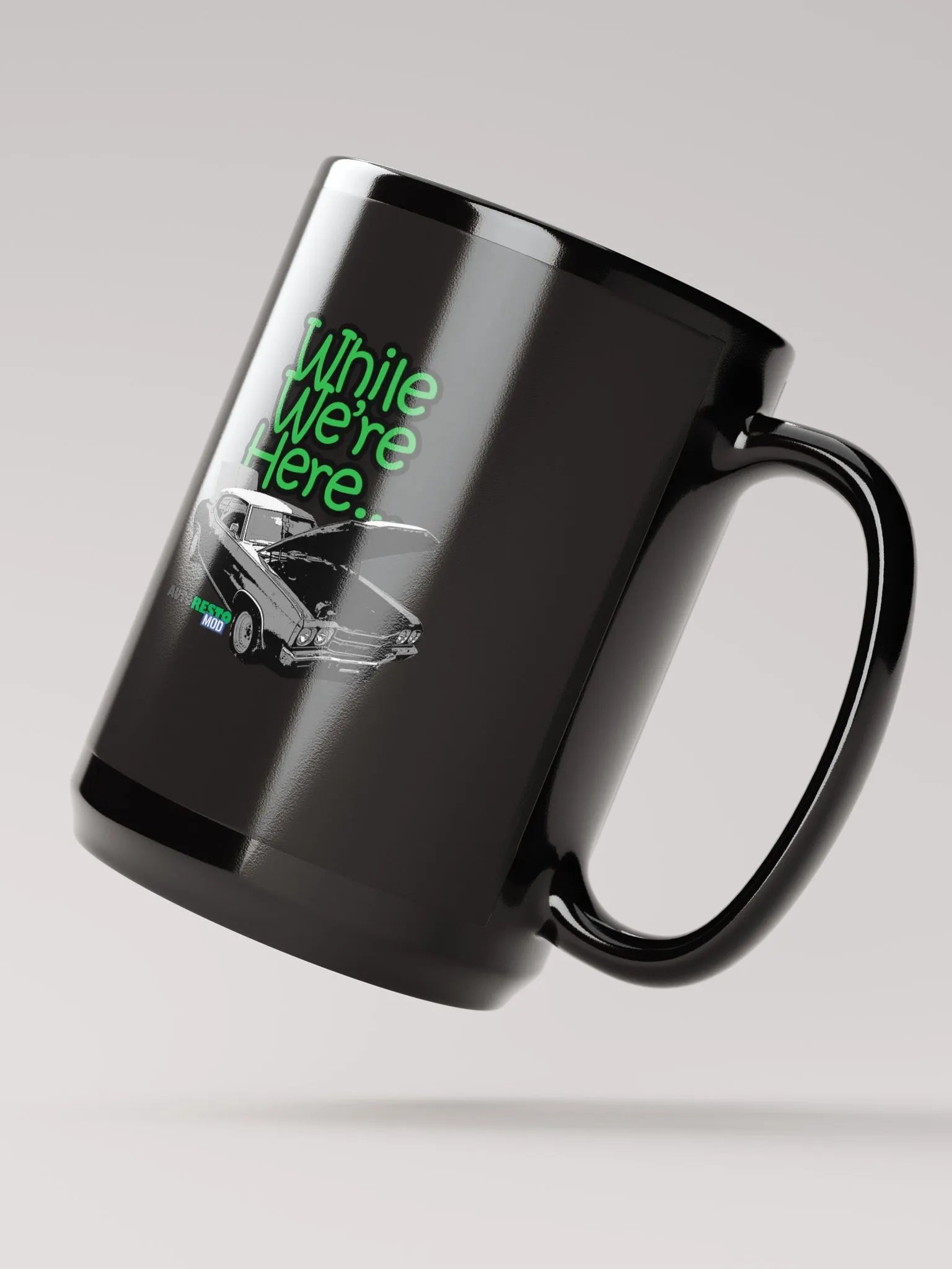Old Chevelle 15oz Autorestomod Mug with ARM Logo product image (2)