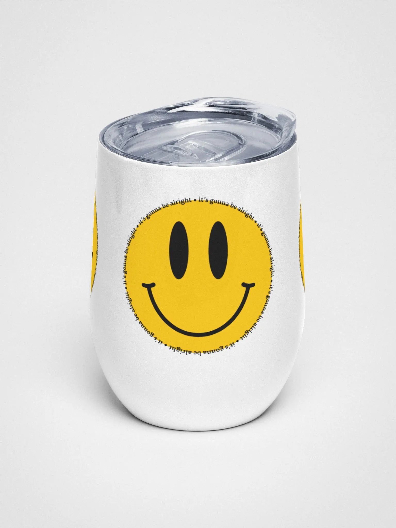 It's Gonna Be Alright Wine Tumbler product image (1)