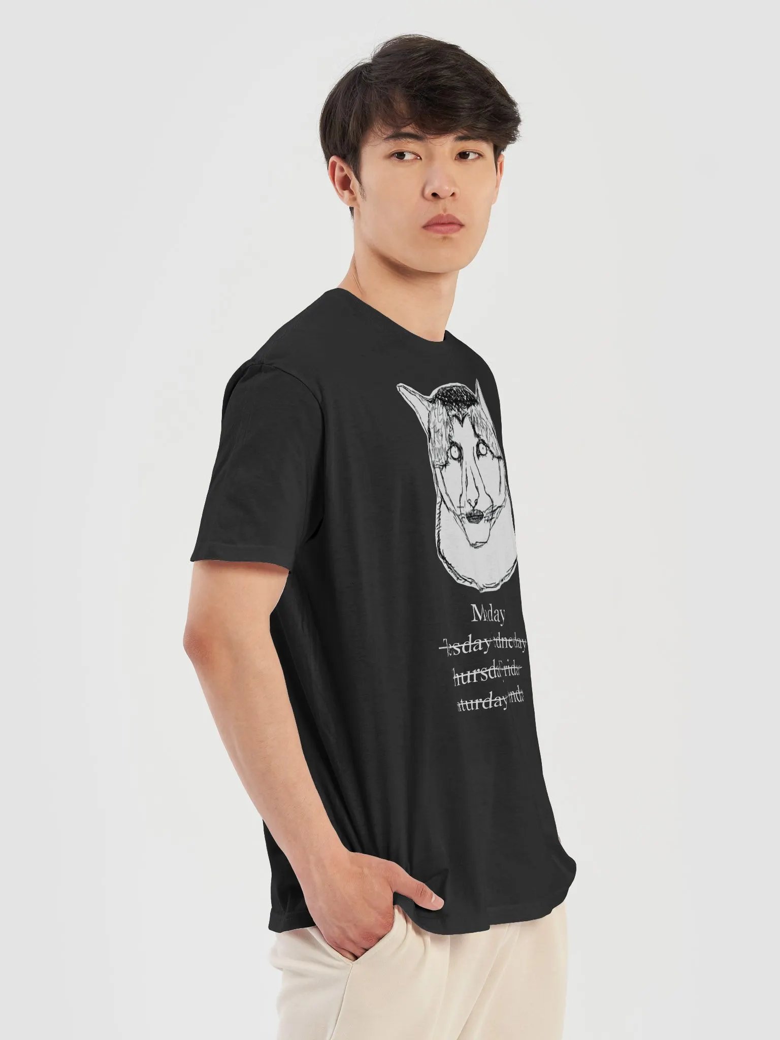 Monday Cat T-Shirt product image (39)