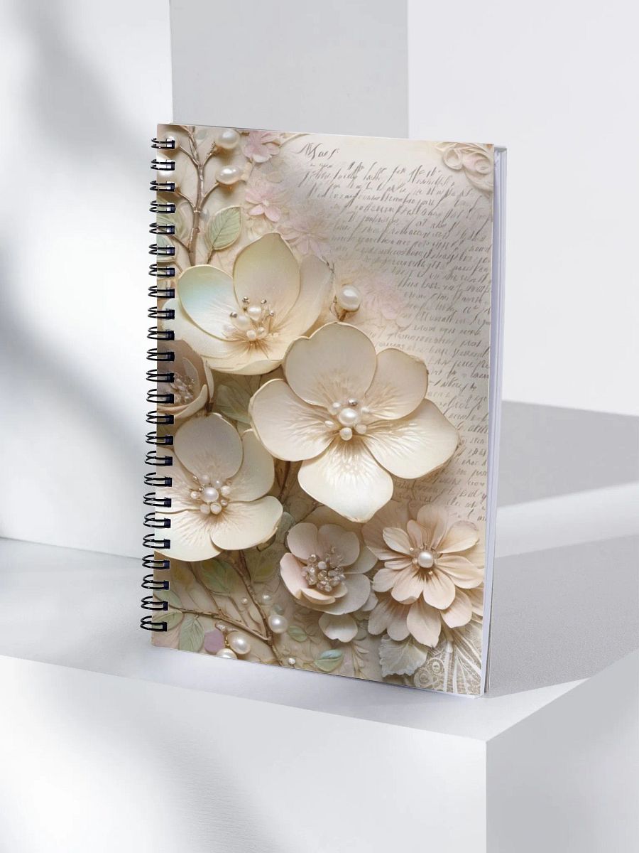 Vintage Floral Dreams Spiral Notebook product image (4)