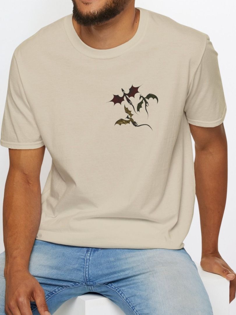 Mother of Dragons Fantasy Shirt – Baby Dragon Trio Graphic Tee product image (2)