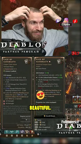 That feeling when the boss finally drops the chest piece you’ve been grinding for… and it rolls with perfect stats. 😱🔥

I was...
