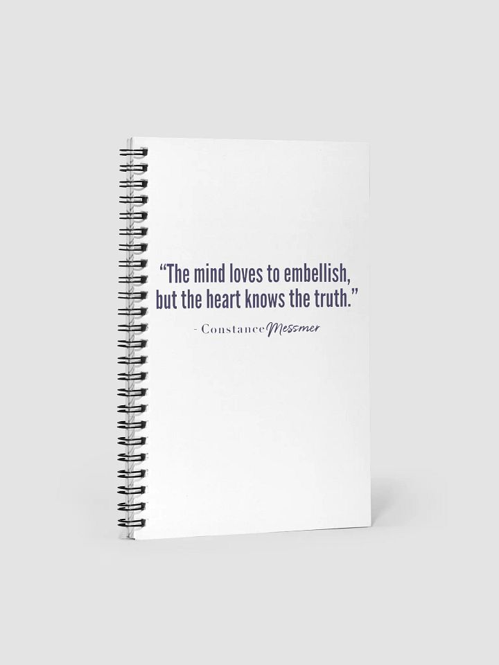 Heart Over Mind Bullet Notebook product image (1)
