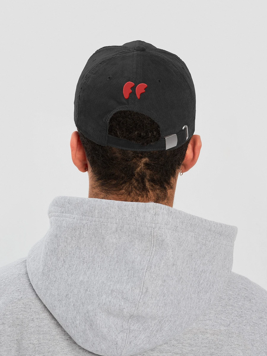 Red FF · corduroy dad hat product image (7)