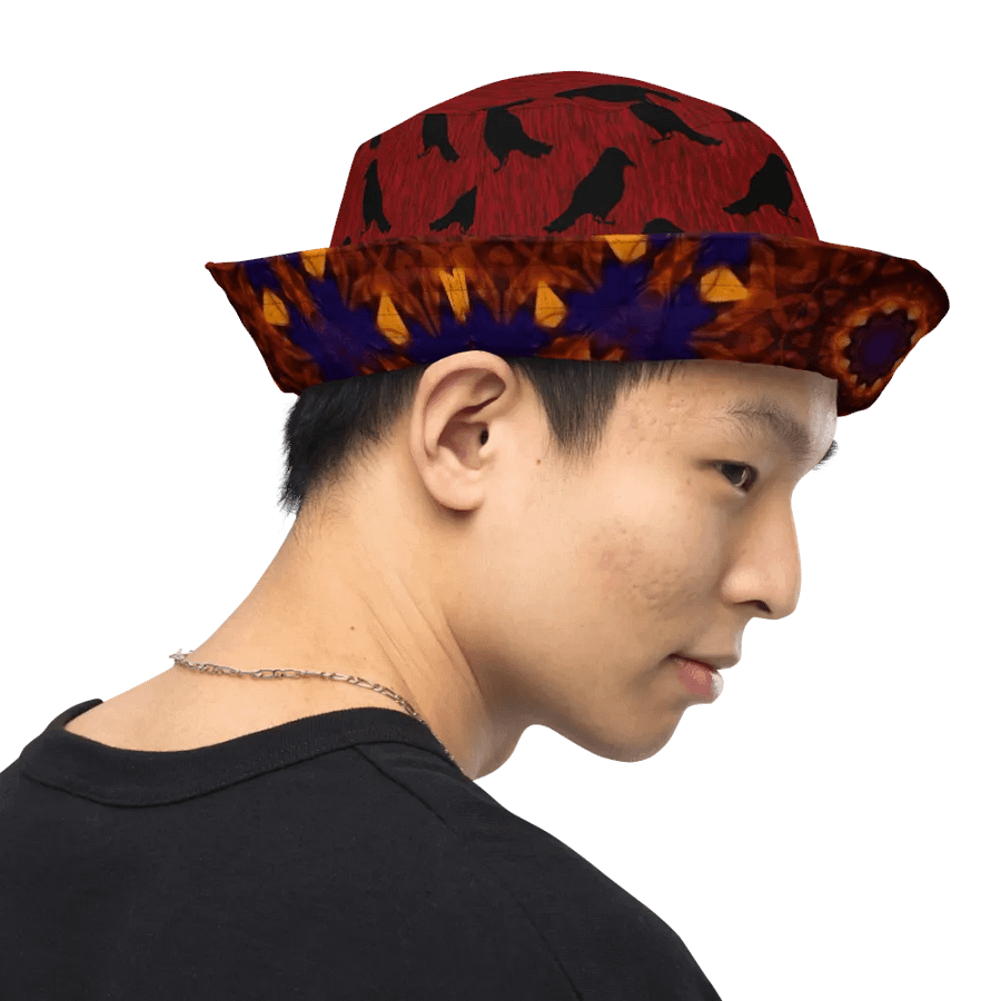 Ravens and Kaleidoscope Buckethat product image (12)