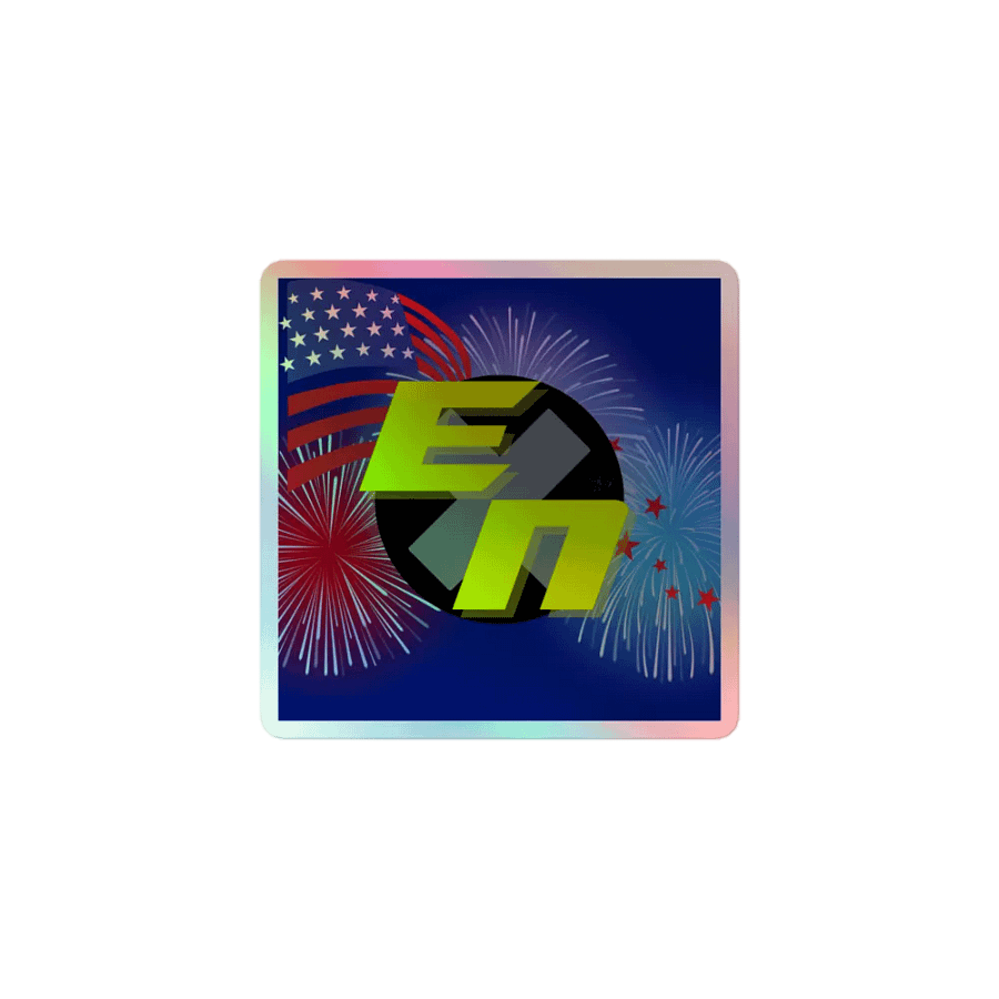 Patriotic Holographic Sticker Set product image (1)