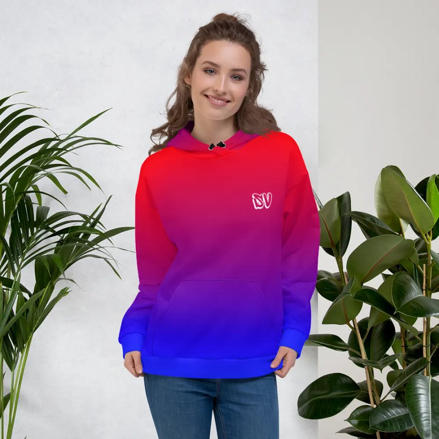 STRAIGHT VIBIN NEON COLOR FADE STYLE MADARA HOODIE product image (5)