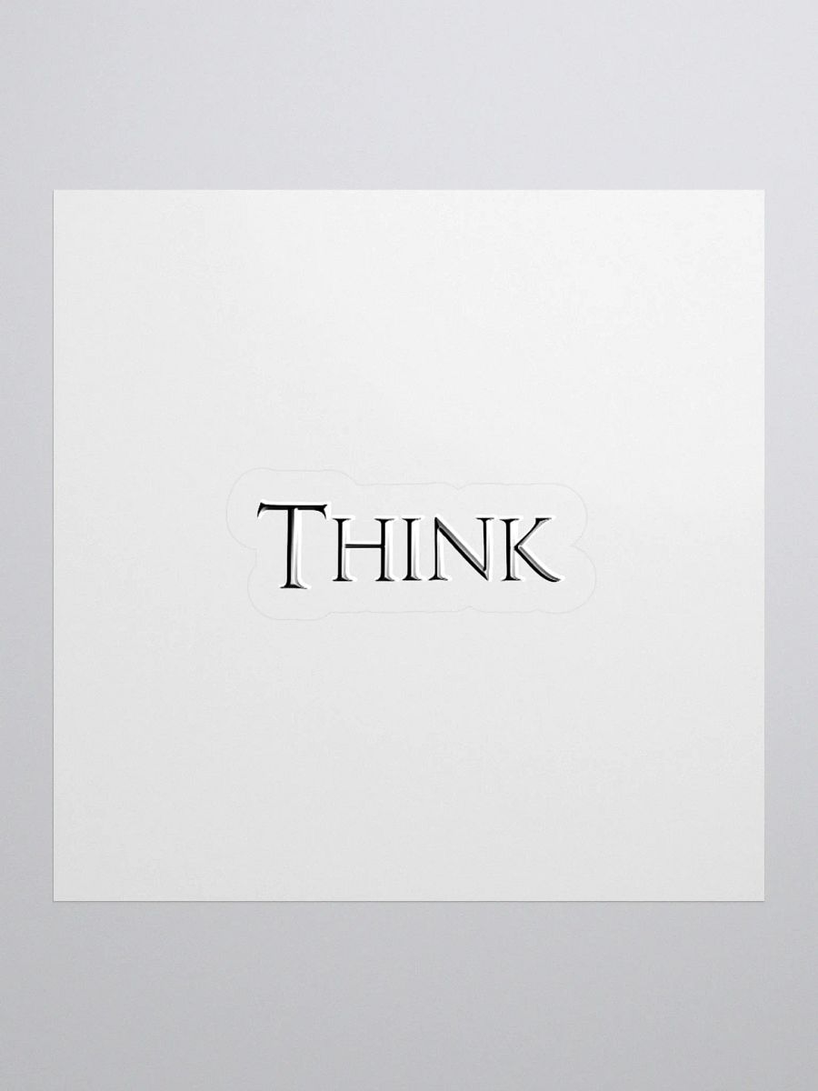 Think stickers product image (1)