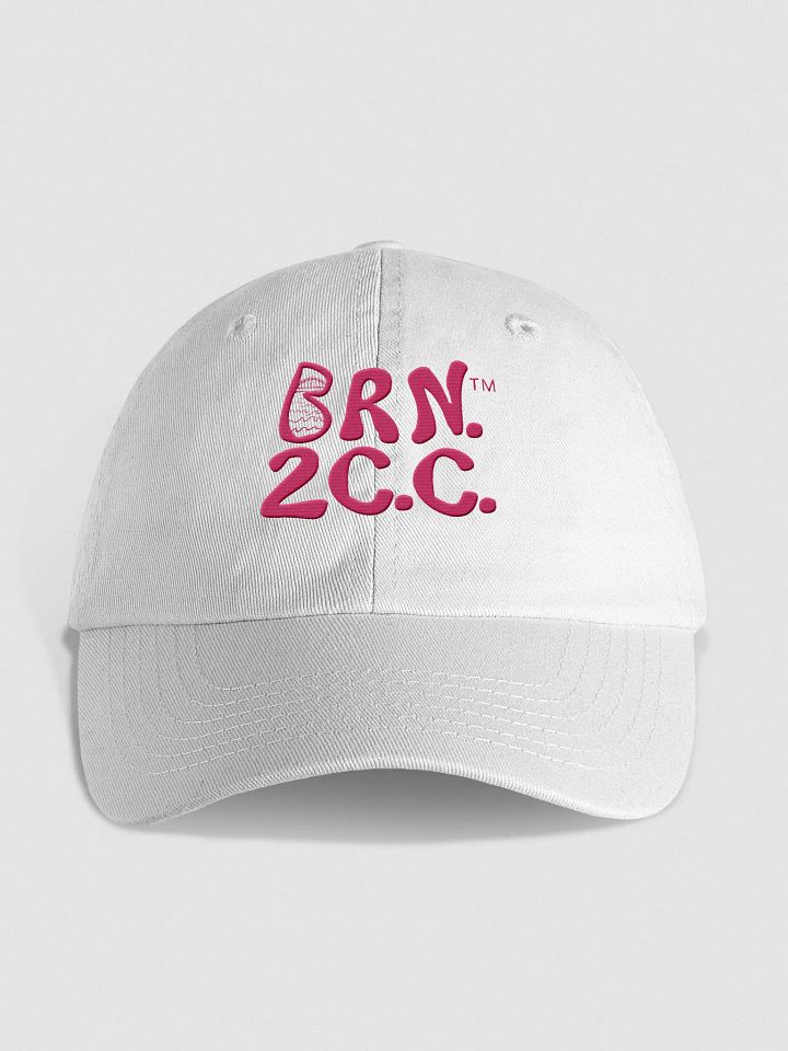 Girls' | YOUTH | Lil’ Legend | BRN.2C.C.™ | Embroidered Hat 🧢| Cape Cod Cool for the Next Gen 🌊 | Pink Logo product image (1)