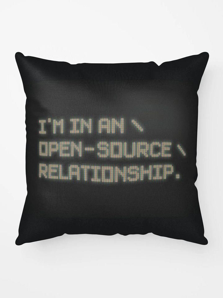 Open-Source Relationship - Throw Pillow product image (1)