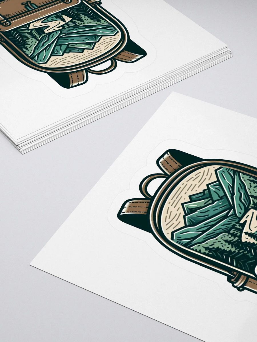 Nature's Wanderlust Sticker Pack | Ai Design travel product image (11)