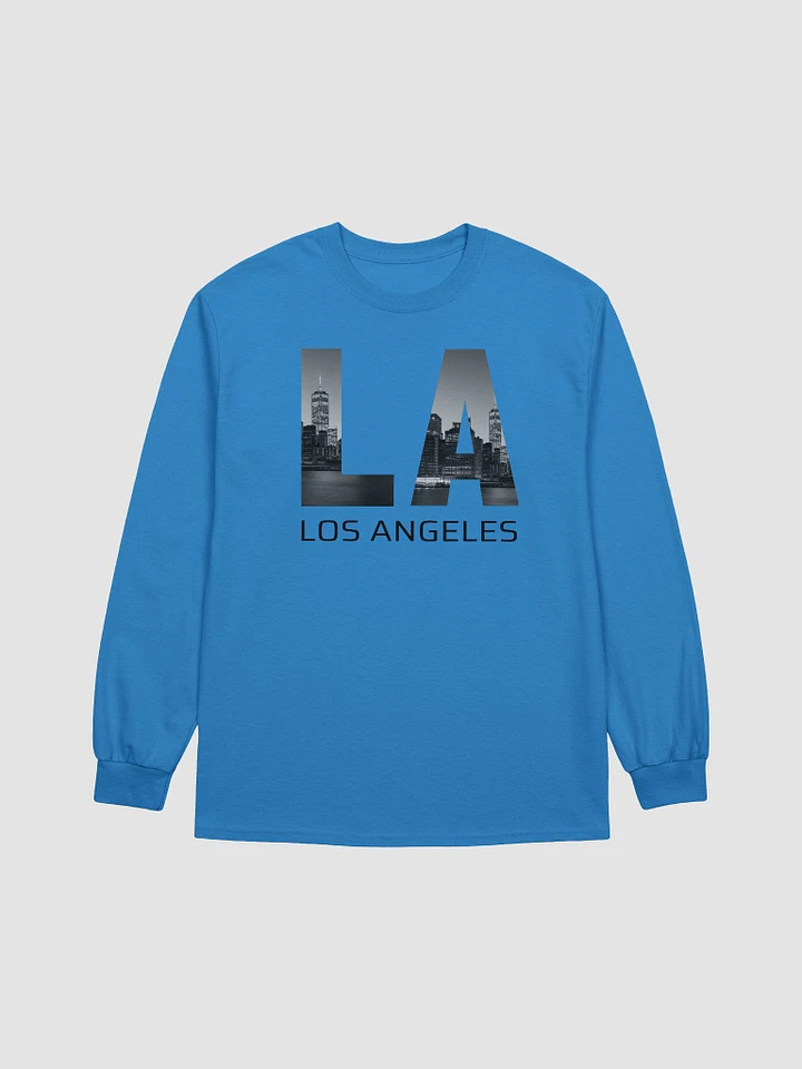 Cityscape Typography Reflection Long Sleeve Tee product image (1)