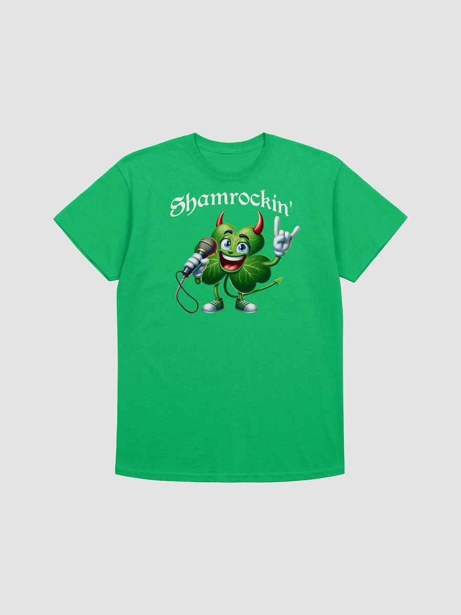 Shamrockin' Rockstar Tee: Unleash Your Inner Irish Rock God! product image (2)