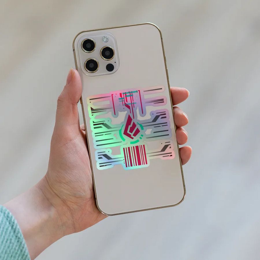 CyberHolographic Sticker product image (8)