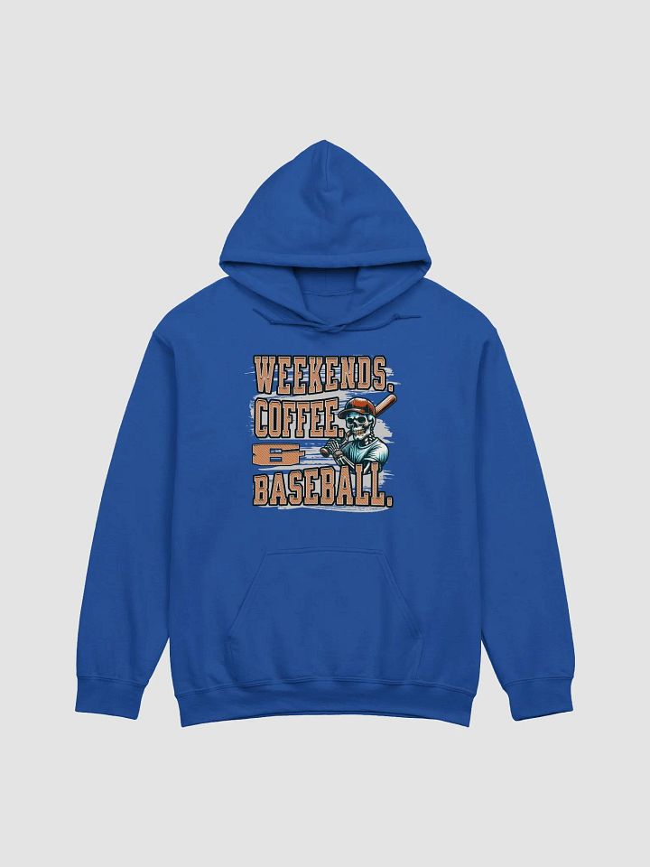 Weekends Coffee And Baseball Skeleton Swing Classic Hoodie product image (17)