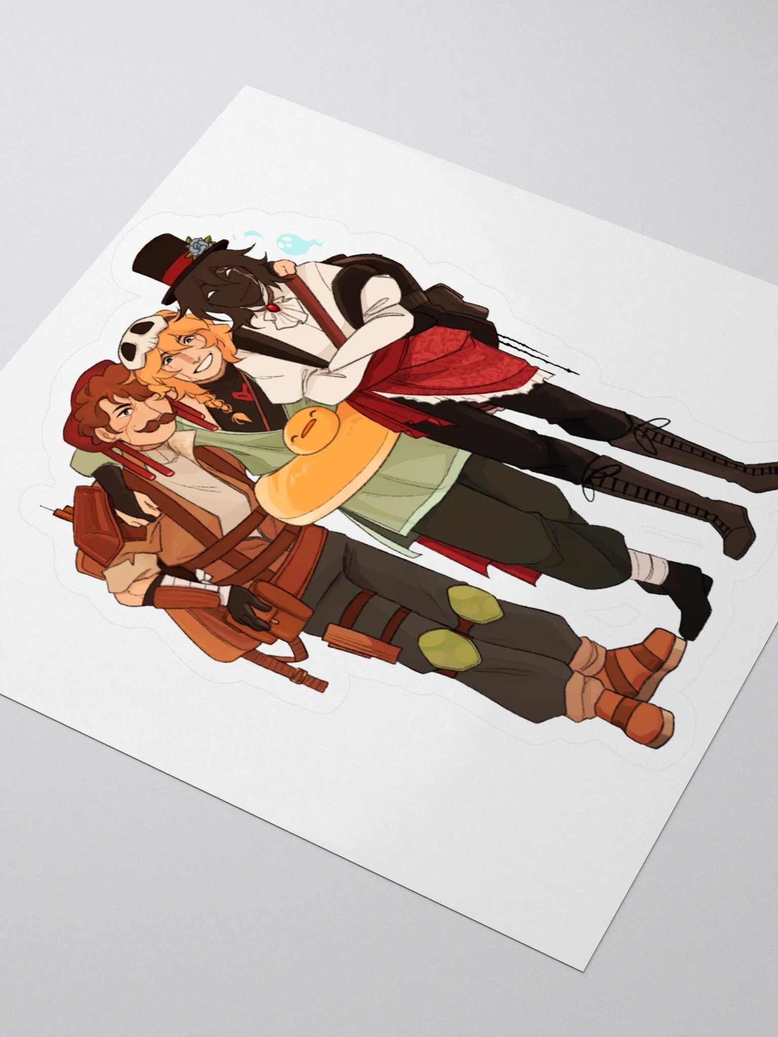 A Chaotic Trio - Sticker product image (3)