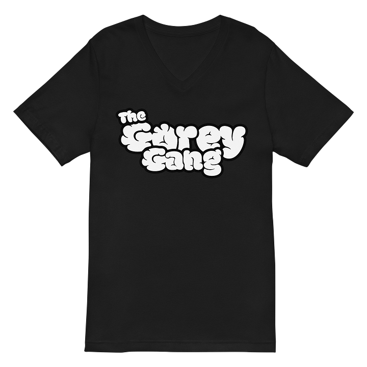 Gorey Gang B+W - Bella+Canvas Short Sleeve V-Neck Jersey T-Shirt product image (3)
