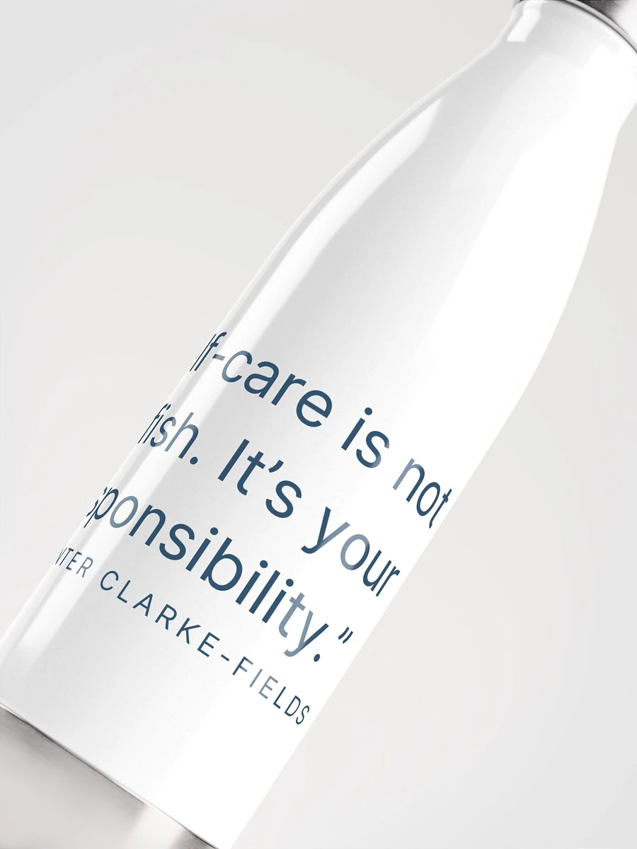 Self-Care Is Not Selfish Insulated Water Bottle product image (5)