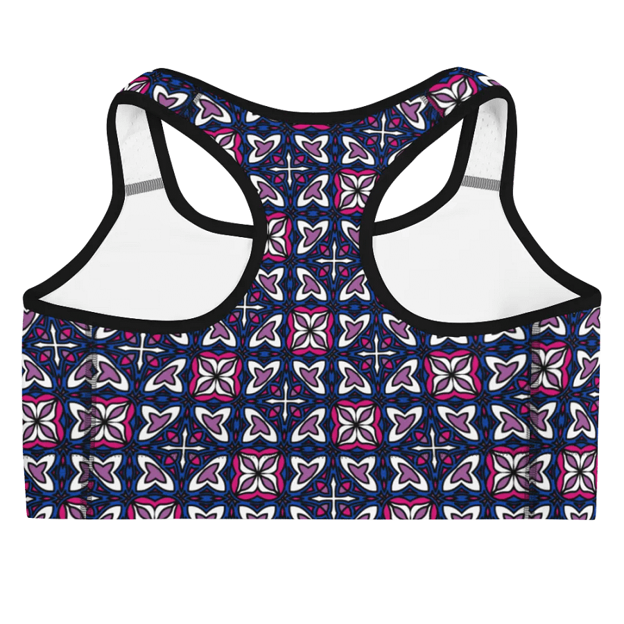 Bi Abstract (3) - Sports Bra product image (4)