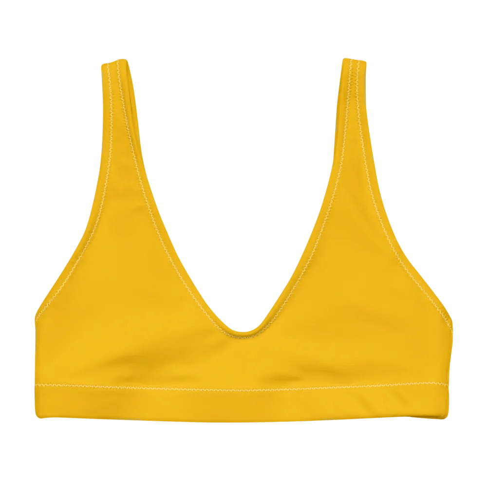 Plain Color Amber Padded Bikini Top product image (5)