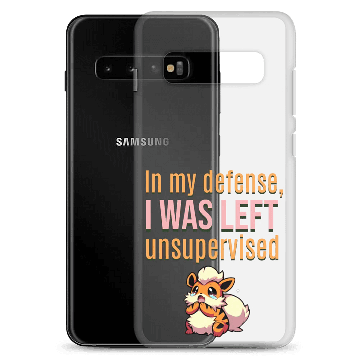 Playful Defense Clear Samsung® Case product image (20)