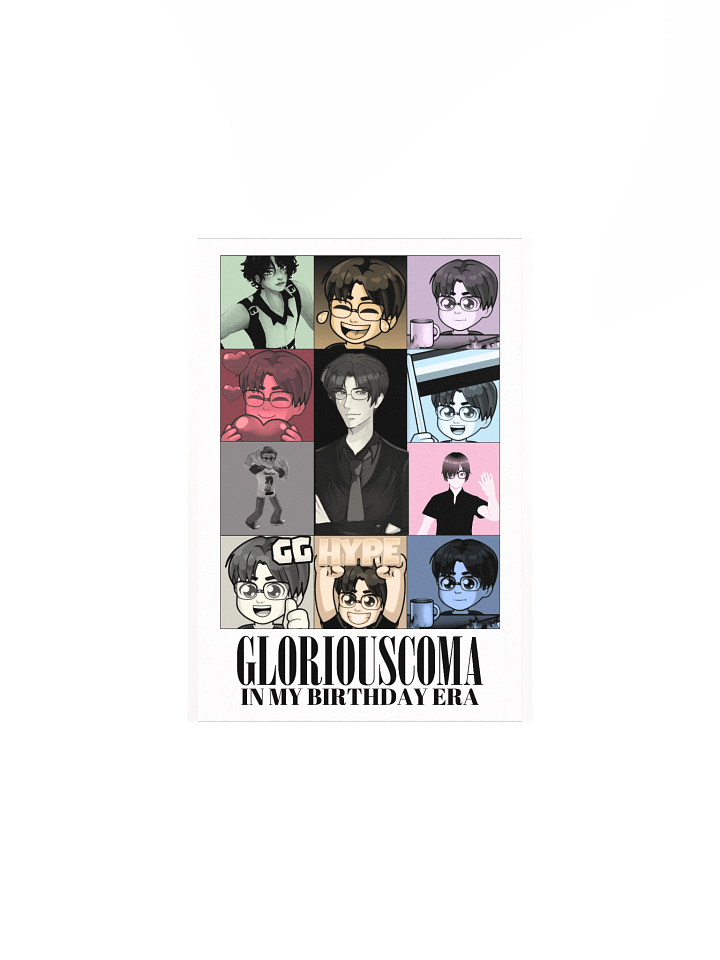 GloriousComa In My Birthday Era Limited Edition Poster product image (1)