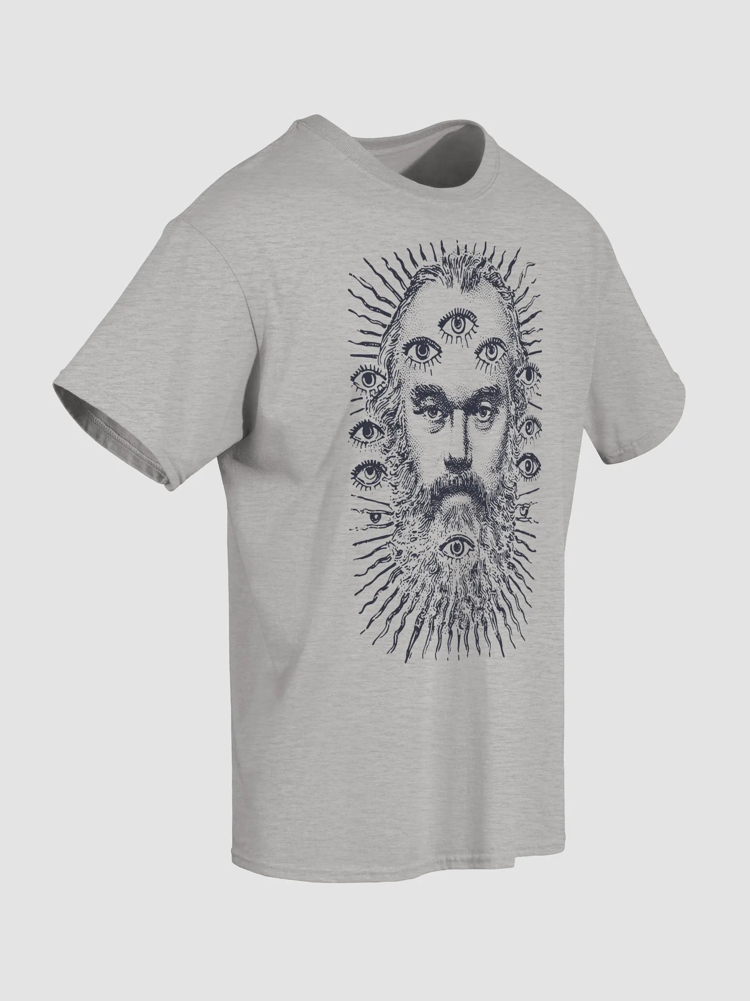 Ornate Sunburst Ram Dass T-Shirt product image (22)
