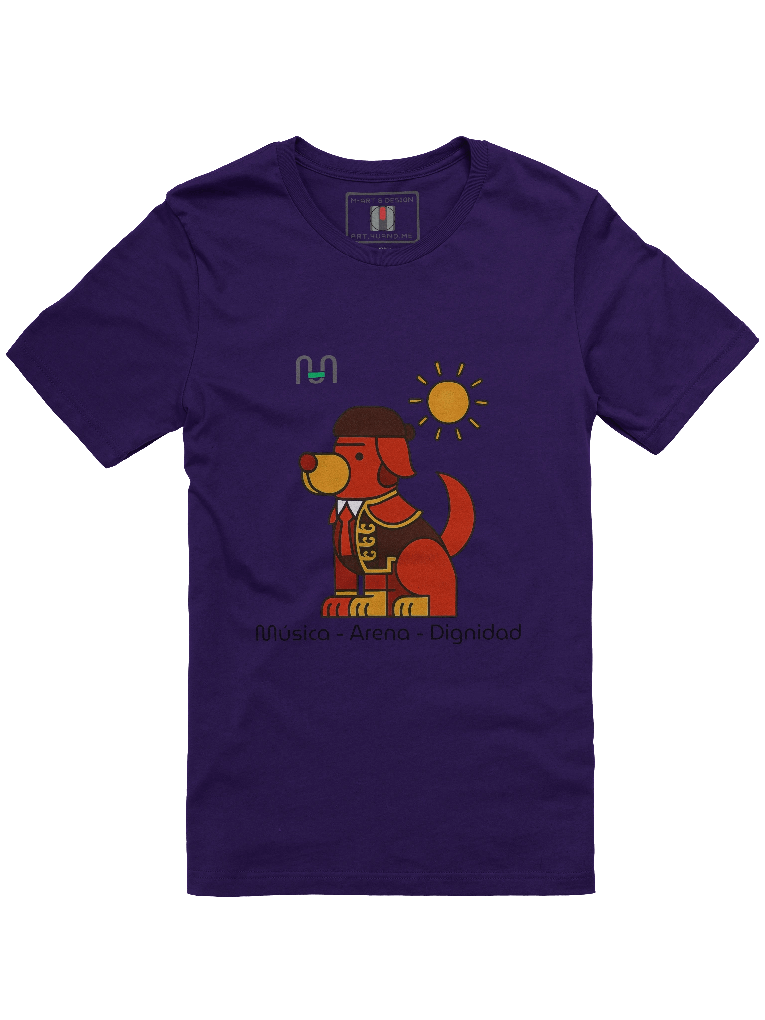 Torero Pup – Viva España Tee – M Style - M-Art & Design product image (1)