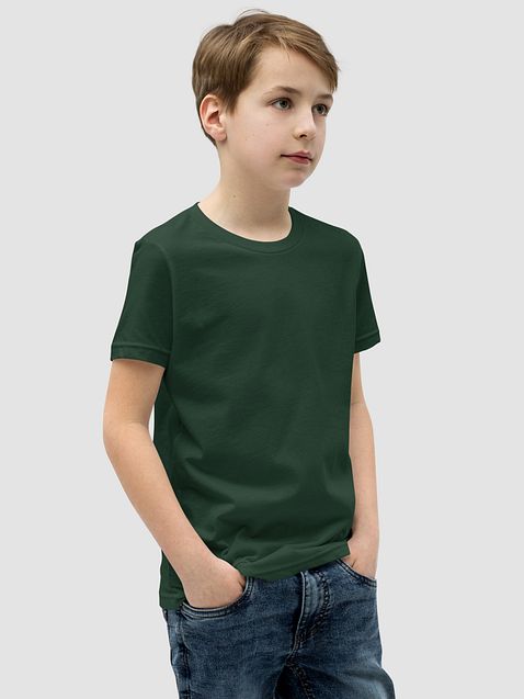 Photo showing Bella+Canvas Youth Short Sleeve T-Shirt