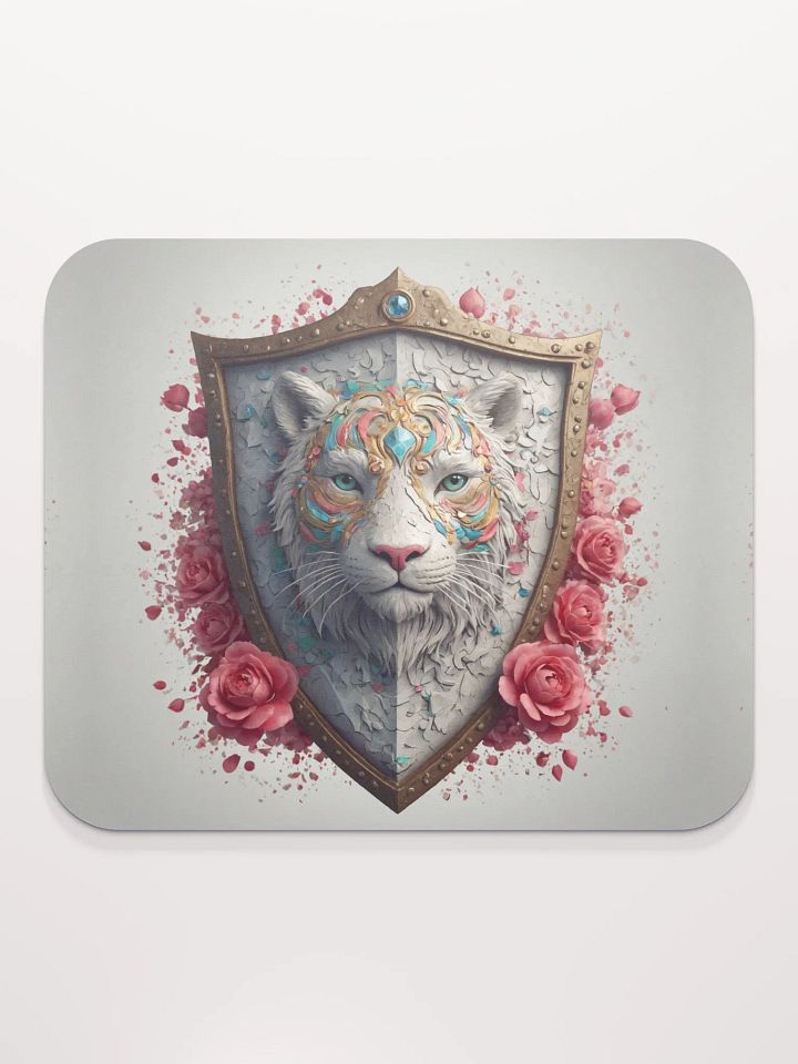 White Tiger Classic Mouse Pad product image (2)