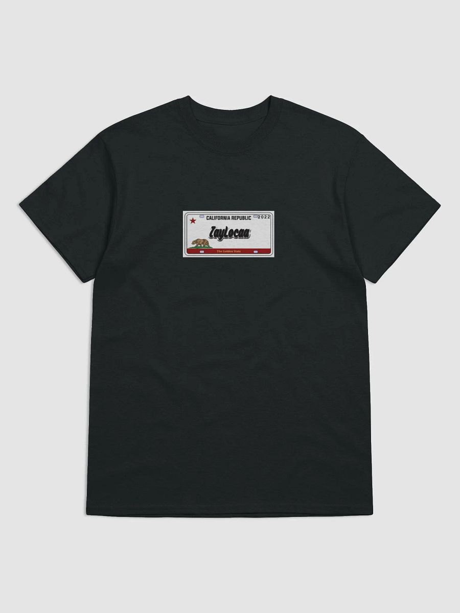 Zaylocaa Cali2 License Plate Tshirt product image (3)