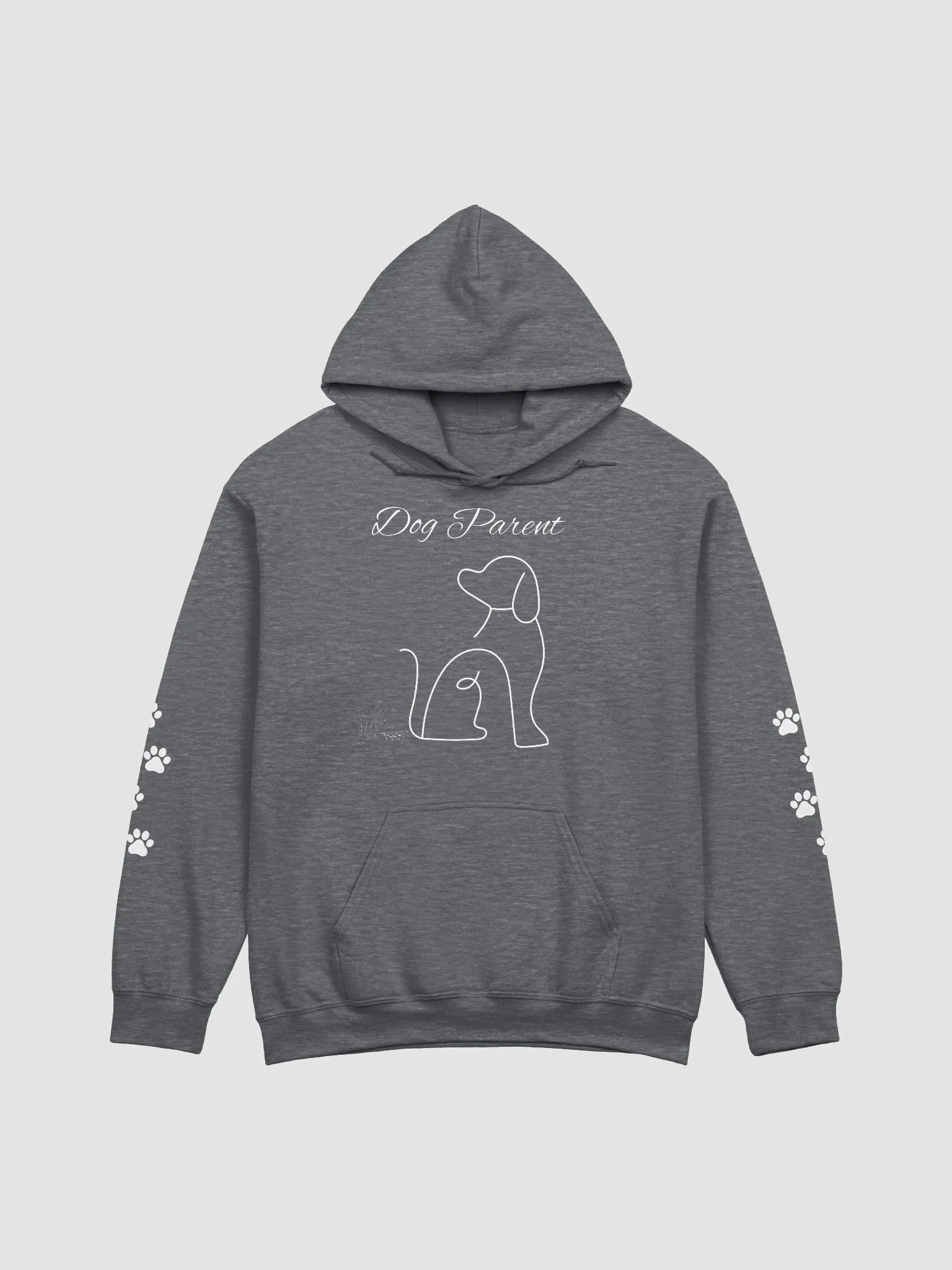 Dog Parent Line Art Hoodie product image (2)