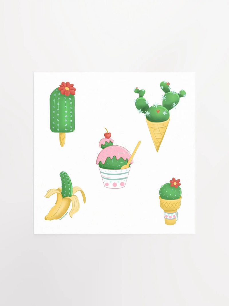 Prickly Treats Art Print