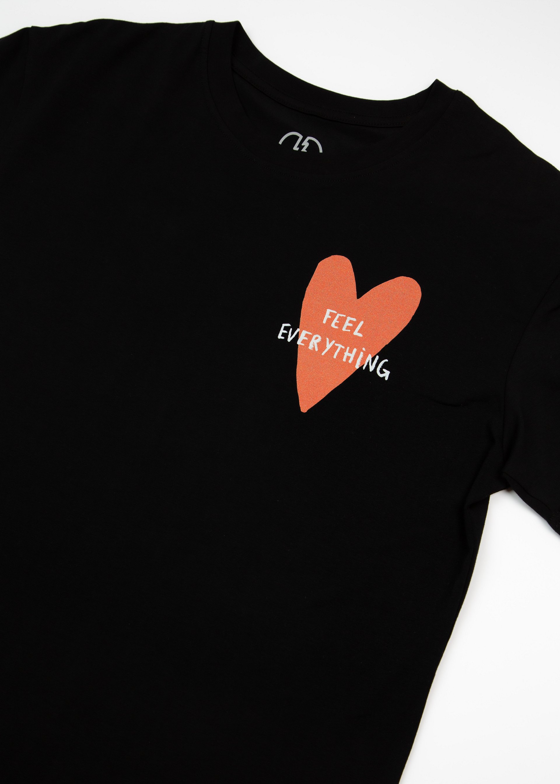 Feel Everything Black Tee product image (1)