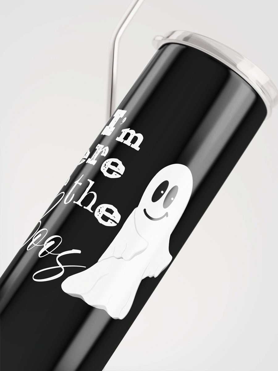 I'm Here for the Boos – Funny Ghost Halloween Stainless Steel Tumbler product image (7)