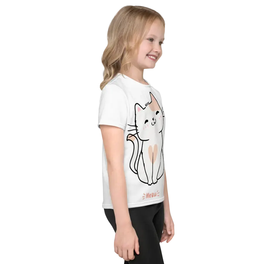 Kids Shirt Doodle Cat product image (4)