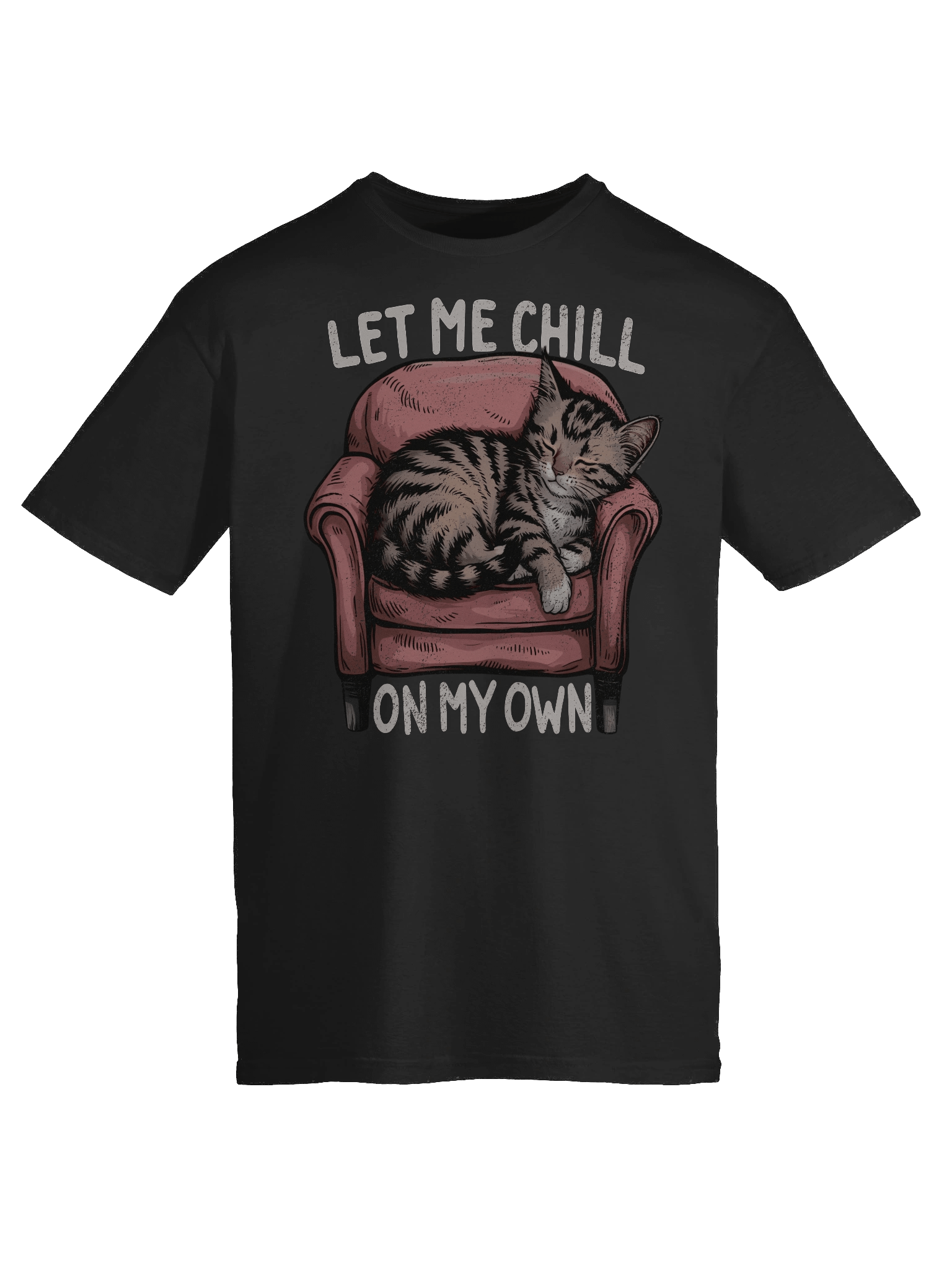 Let Me Chill On My Own Cat T-Shirt product image (53)