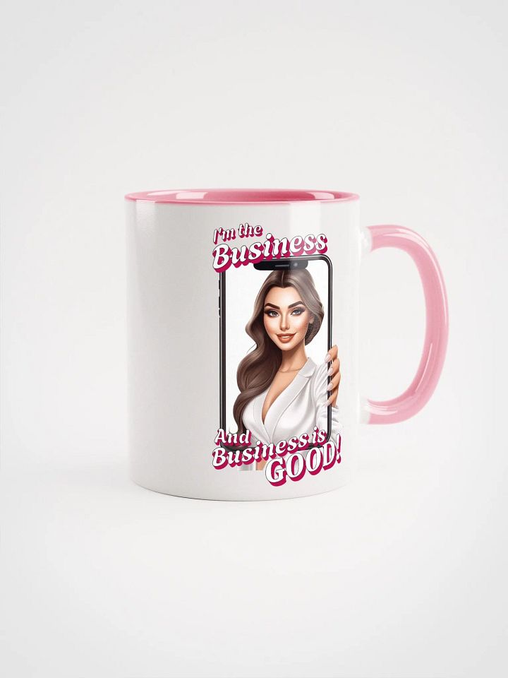 I'm The Business - Social Media Influencer - Ceramic Mug with Color Inside - v3 product image (1)