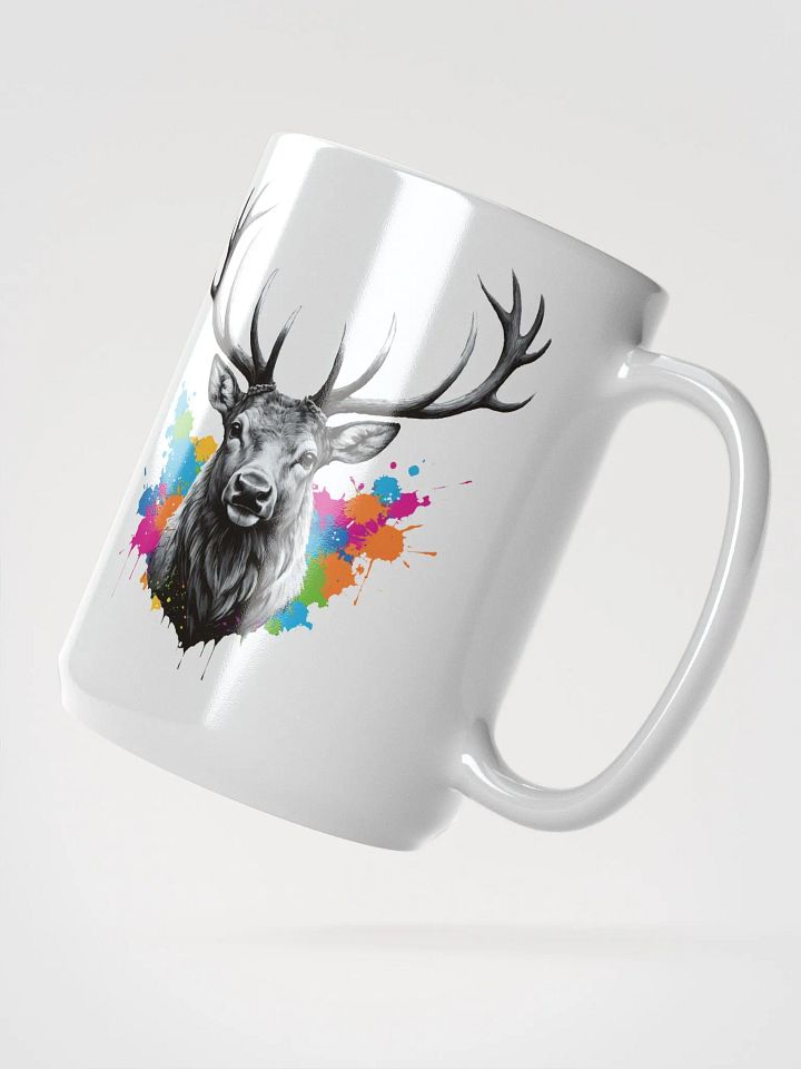 Colorful Elk Mug 15oz product image (2)