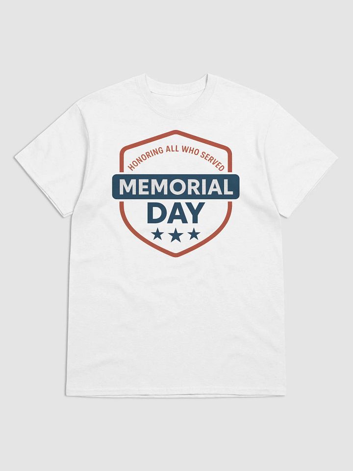 Honoring Shield Memorial Day T-Shirt product image (1)