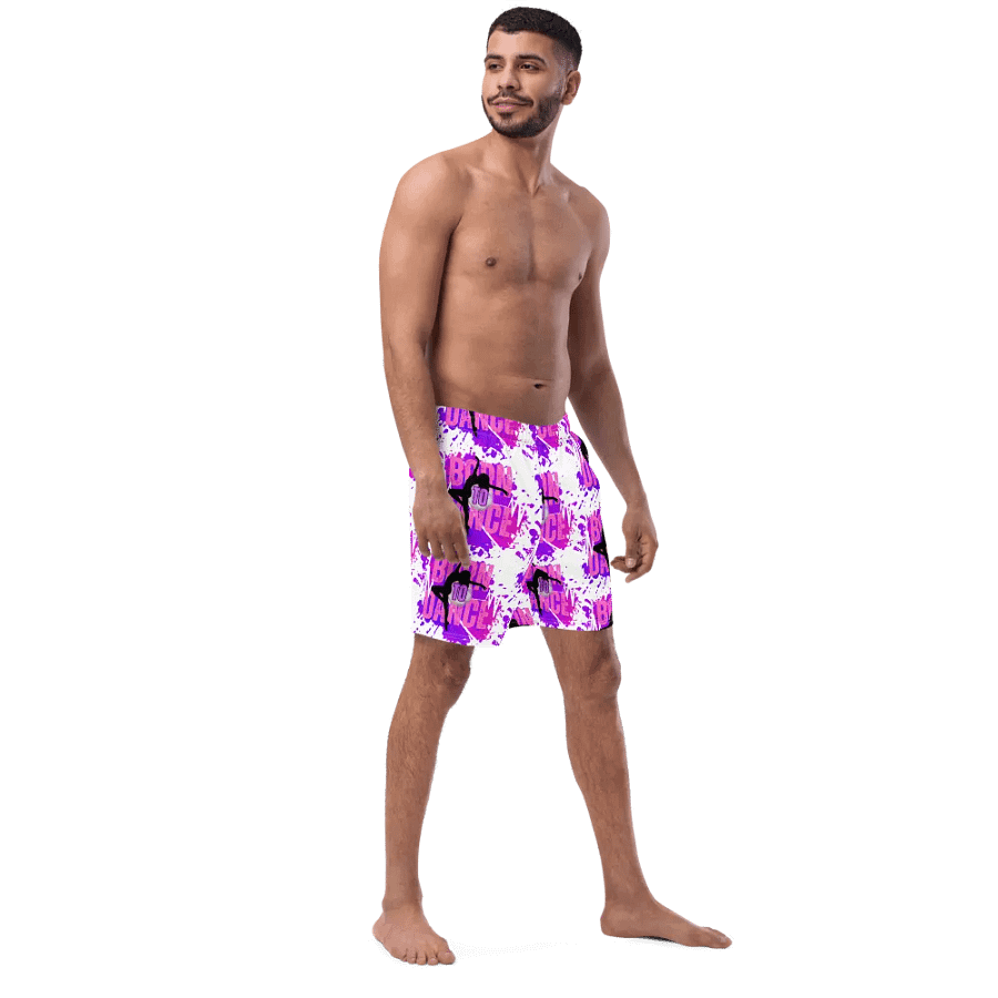 Born to Dance Her Silhouette All-Over Swim Trunks product image (5)