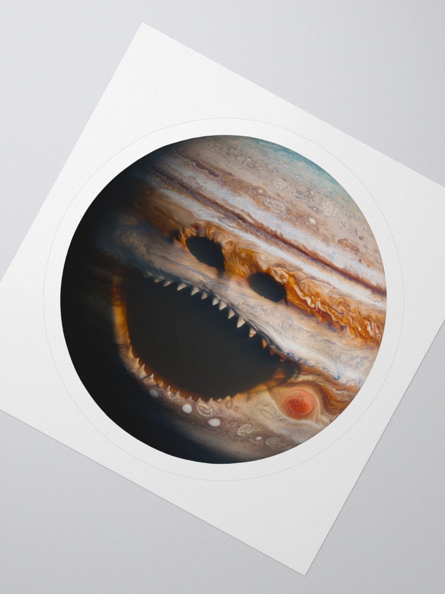 Jupiter Woke Up Sticker product image (5)