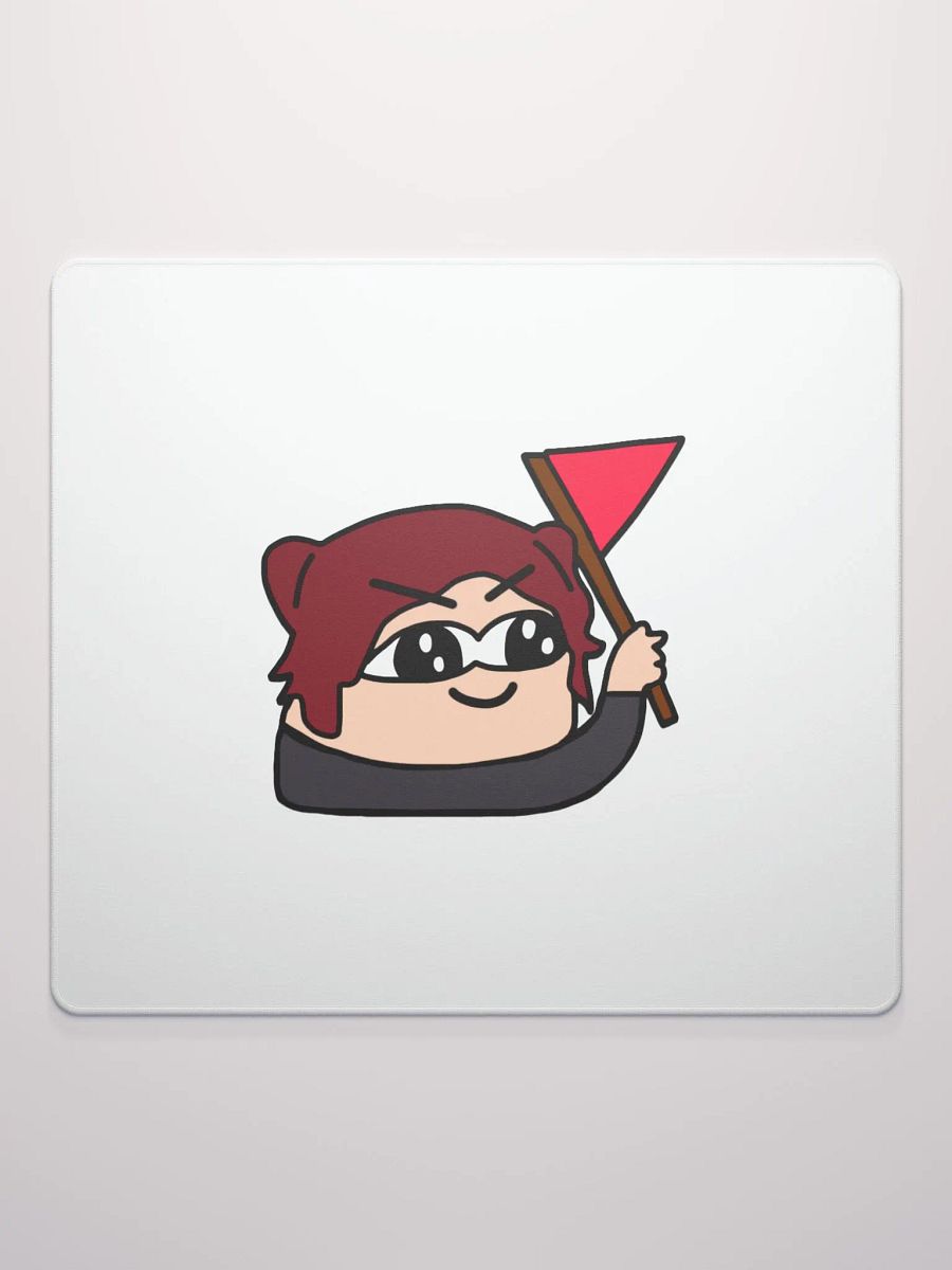 Tina Red Flag Mouse Pad product image (2)