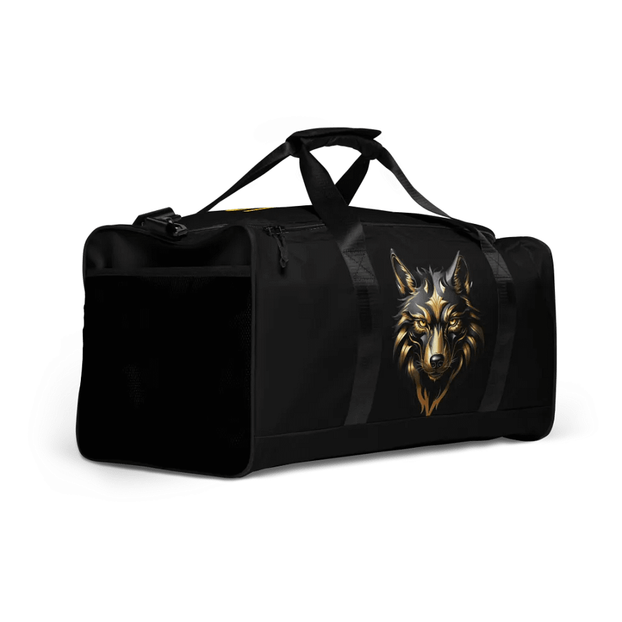 SIGMA WOLF GYM BAG (ALL BLACK) product image (9)